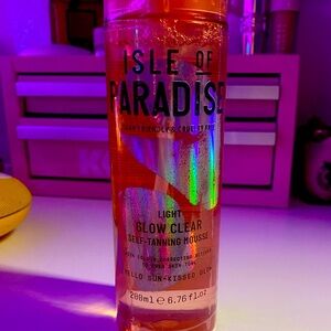 Isle of paradise LIGHT self tanning gel mousse.